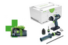 Festool  Akumulatorowa wiertarko-wkrętarka QUADRIVE TDC 18/4 I-Basic-5,0- gratis akumulator