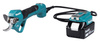 Makita Akumulatorowy sekator ogrodniczy DUP180T001 18V LXT, 1 x akumulator 18V 5,0 Ah BL1850B, ładowarka DC18WC