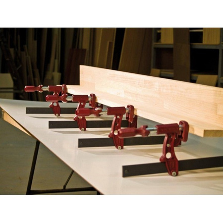 P60120 Ścisk MAXIPRESS F-120 cm Max.9000N (ramię 120mm, szyna 35x8mm)