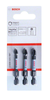 Bosch Zestaw bitów Impact 50 mm 3 szt. (PH1, PH2, PH3)