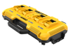Dewalt Ładowarka 8A z 4 portami do akumulatorów XR: 12V, 18V, 54V FLEXVOLT, kompatybilna z ToughSystem, możliwość współpracy z tagami ToolConnect