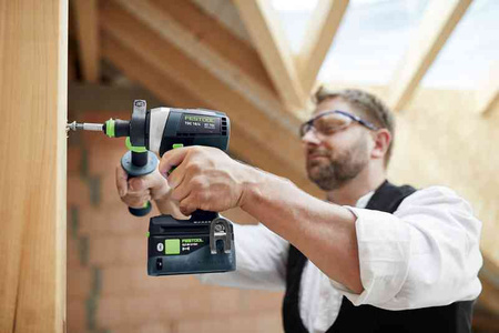 Festool Akumulatorowa wiertarko-wkrętarka QUADRIVE TDC 18/4 5,0/4,0 I-Set