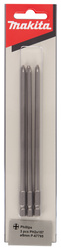 Makita Końcówka wkrętakowa PH2 157mm do wkrętarek z magazynkiem opk 3 szt
