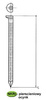 W-WIRE Gwoździe pierścieniowe łączone drutem 34 stopnie 2,8 x 75 mm