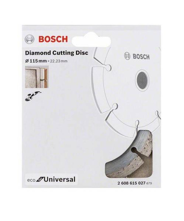 Bosch Tarcza diamentowa Eco for Universal 115 mm