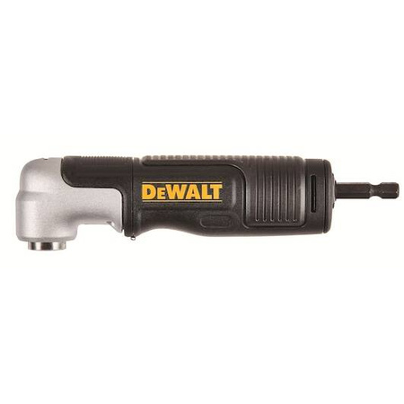 Dewalt Udarowa głowica kątowa 90° z 2-częściową rozkładaną rękojeścią / adapter do końcówek 1/4" 2w1 do zakrętarki udarowej, wiertarki, wiertarko-wkrętarki IMPACT EXTREME