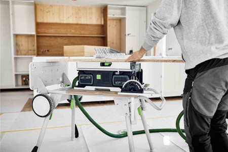 Festool Akumulatorowa stołowa pilarka tarczowa CSC SYS 50 EBI-Set