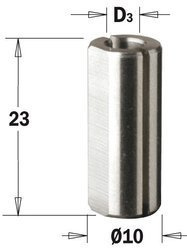 CMT Uchwyt D3=3,5 L=23 S=10x23