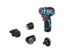 Bosch Wiertarko-wkrętarka akumulatorowa GSR12V-35,aku 2x3,0 Ah, 4xGFA, ładowarka AL1240CV, L-Boxx