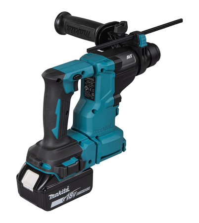 Makita Akumulatorowa młotowiertarka DHR183RTWJ 18V BL Li-Ion 1x 5.0 , DC18RC, Makpac z systemem odsysania DX16