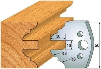 CMT Noże HSS 50x4 mm