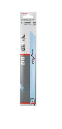 Bosch Brzeszczot do piły szablastej S 1122 BF Flexible for Metal długość 225 mm opk 2 szt