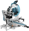 Makita Akumulatorowa ukośnica 305 mm DLS211ZU 2 x 18V Li-Ion znacznik laserowy, Bluetooth, ADT