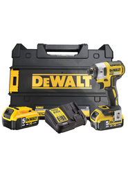 Dewalt Akumulatorowy zakrętak udarowy  DCF887P2 18V, 205 Nm, 2 x 5.0 Ah, ładowarka, walizka TSTAK