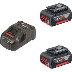 Bosch Zestaw zasilający 18V 2x GBA 5,0 Ah + GAL 1880CV