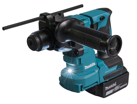 Makita Akumulatorowa młotowiertarka DHR183RTWJ 18V BL Li-Ion 1x 5.0 , DC18RC, Makpac z systemem odsysania DX16