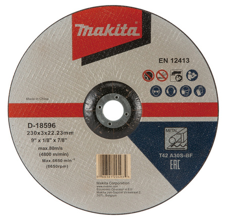 Makita Tarcza tnąca do metalu 230x3mm A30S