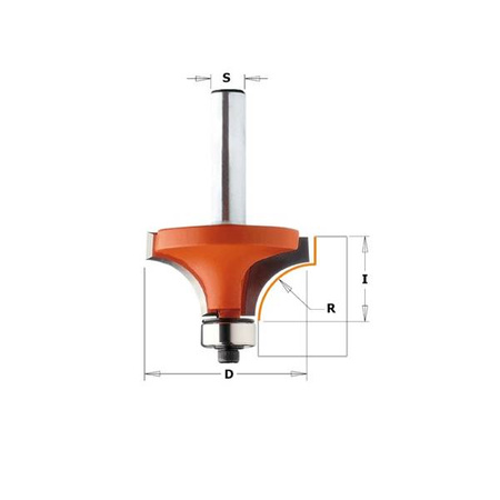 CMT Frez HM R=6,35 D=25,4 I=12,7 S=6
