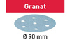 Festool Krążki ścierne STF D90/6 P400 GR/100