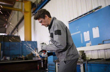 Bosch Szlifierka kątowa GWS 14-125 S 1400W 125 mm, regulacja obrotów, karton