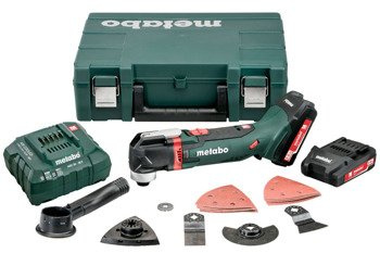 Metabo Multinarzędzie MT 18 LTX Compact w walizce PVC ASC 30-36 V + 2 aku Li-Ion 18V 2 Ah