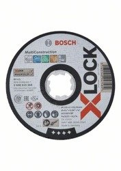 Bosch Tarcza tnąca Multi Material 125x1x22,23 mm X-LOCK