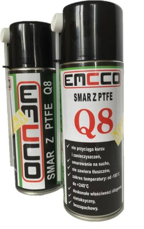 Emcco Q8 Smar teflonowy suchy 400ml