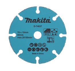 Makita Tarcza segmentowa z nasypem z węglika spiekanego 76x10 mm