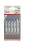 Bosch Brzeszczot do wyrzynarki T 118 GFS Basic for Stainless Steel 83 mm podziałka 0,8 opk 5 szt