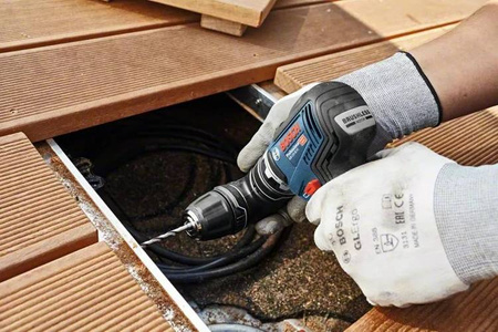 Bosch Wiertarko-wkrętarka akumulatorowa GSR12V-35,aku 2x3,0 Ah, 4xGFA, ładowarka AL1240CV, L-Boxx