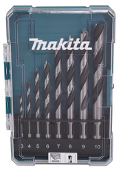 Makita Zestaw wierteł do drewna 8 szt 3/4/5/6/7/8/9/10
