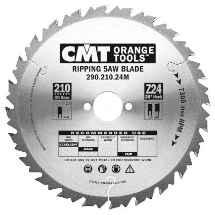CMT Piła HM D=230 F=30 Z=24  K=2.8/1.8