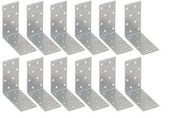 Łącznik budowlany kątowy 80X80X40x2 mm