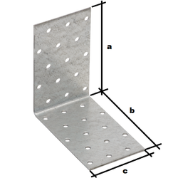 Kątownik Budowlany Kątowy KM3 60x60x40x2 mm Ocynkowany