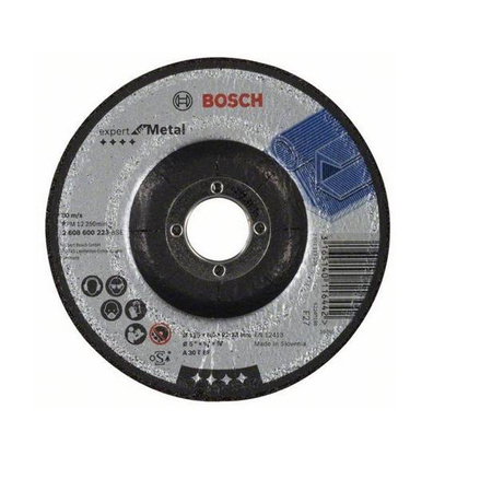 Bosch Tarcza ścierna wygięta Expert for Metal 125x22,23x6,0 