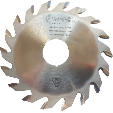 Gopol Frez piłkowy FTP-01.01 AA 125x4.0/3.0x30-Z18