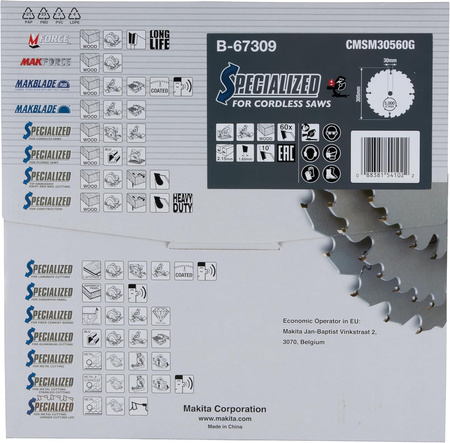 Makita Tarcza tnąca Efficut 305x30 60z