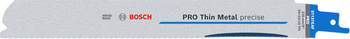 Bosch Brzeszczot do piły szablastej do precyzyjnego cięcia cienkiego metalu PRO Thin Metal precise S1137EAF Blade, 1,1 x 25 x 225 mm, opk 5 szt.