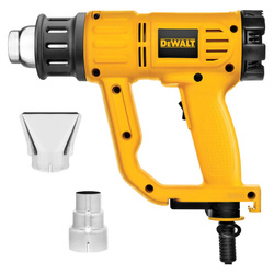 Dewalt Opalarka D26411-QS 1800W, temp.50-400°C 50-600°C; przepływ pow.250 l/min, 450l/m; dysze: stożkowa, typu "rybi ogon"