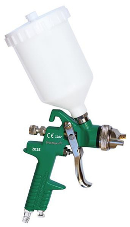 Pistolet lakierniczy SPEEDWAY zielony HVLP 1.4mm