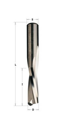 CMT Frez spiralny D=6 I=27 L=70 S=8 Z=2 donwcut