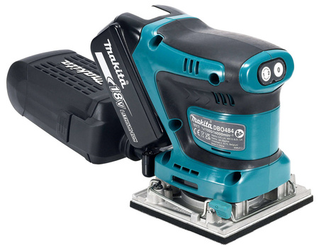 Makita Akumulatorowa szlifierka oscylacyjna 112x102 mm DBO484Z 18V Li-Ion bez akumulatorów i ładowarki