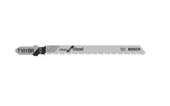 Bosch Brzeszczot do wyrzynarki T 101 BR Clean for Wood 100 mm podziałka 2,5 opk 25 szt