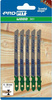 Profit brzeszczot drewno 301 / 5 szt/ 75x7,5x1,5 dual cut