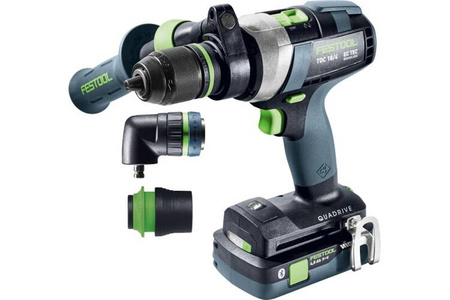 Festool Akumulatorowa wiertarko-wkrętarka QUADRIVE TDC 18/4 5,0/4,0 I-Set