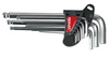 PROLINE Klucze imbusowe z kulką kpl. 9 sztuk 1.5-10 mm CV