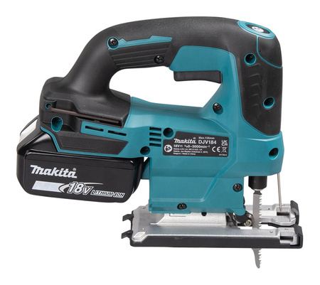 Makita Akumulatorowa wyrzynarka DJV184RFJ 18V Li-Ion 2x 3.0 Ah, DC18RC, Makpac