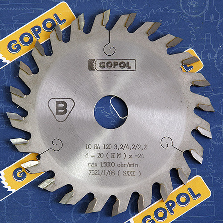 Gopol Piła standard 100x22x20z 10RA16 3.2/4.2/2.2