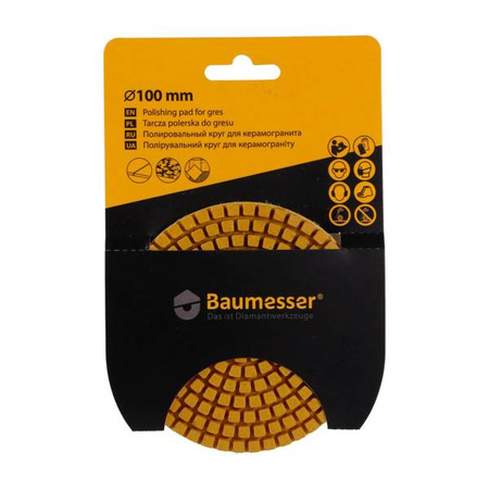 Baumesser Tarcza polerska Standard 100x3x15 GR120