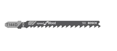 Bosch Brzeszczot do wyrzynarki T 144 D Speed for Wood 100 mm podziałka4-5,2 opk 25 szt